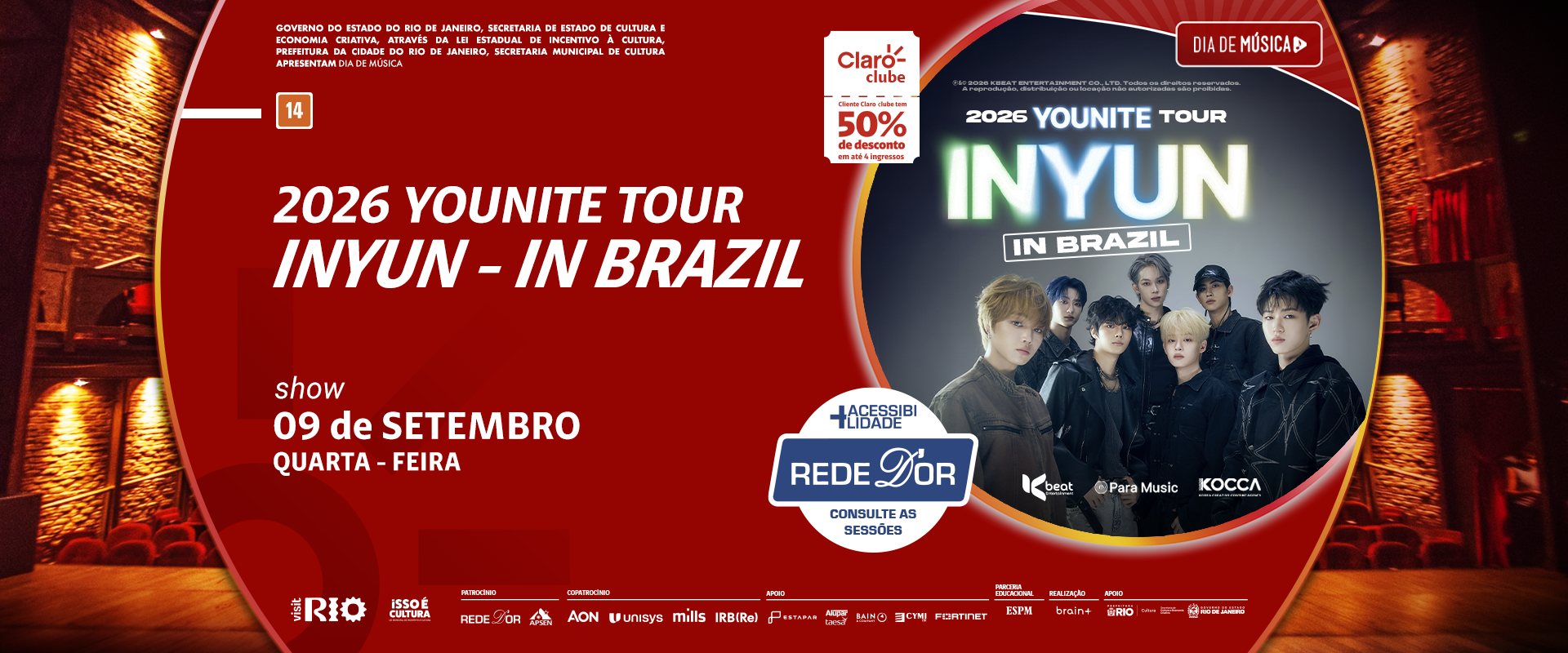 2026 Younite Tour (INYUN) - Rio de Janeiro