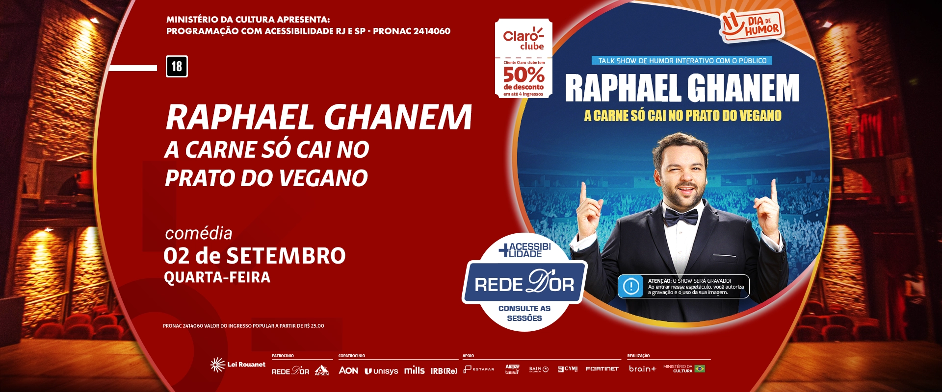 Raphael Ghanem - A Carne Só Cai No Prato Do Vegano