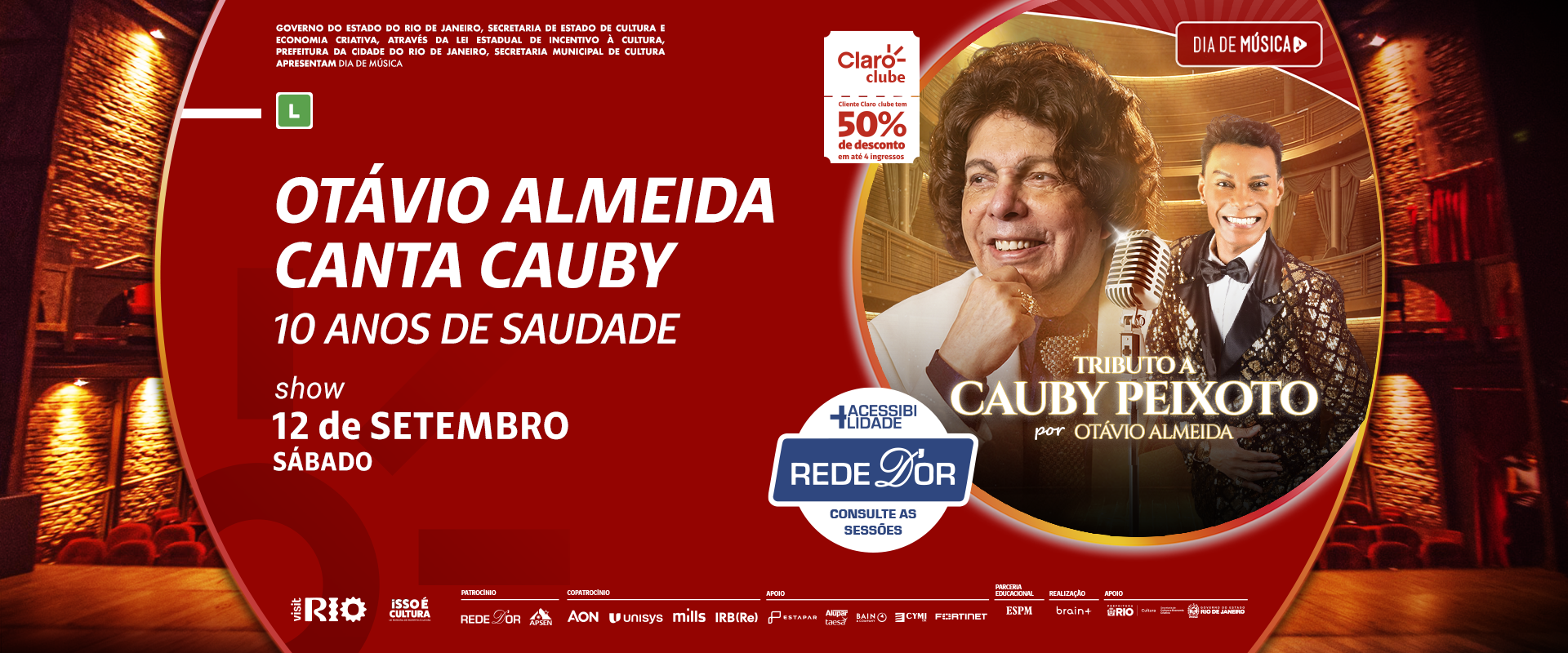 Otávio Almeida canta Cauby – 10 Anos de Saudade